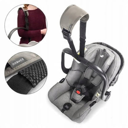 ZAMBOOstrap for carrying the seatcolour black-greybelt 100% polypropyleneupholstery 100% polyurethanefree of