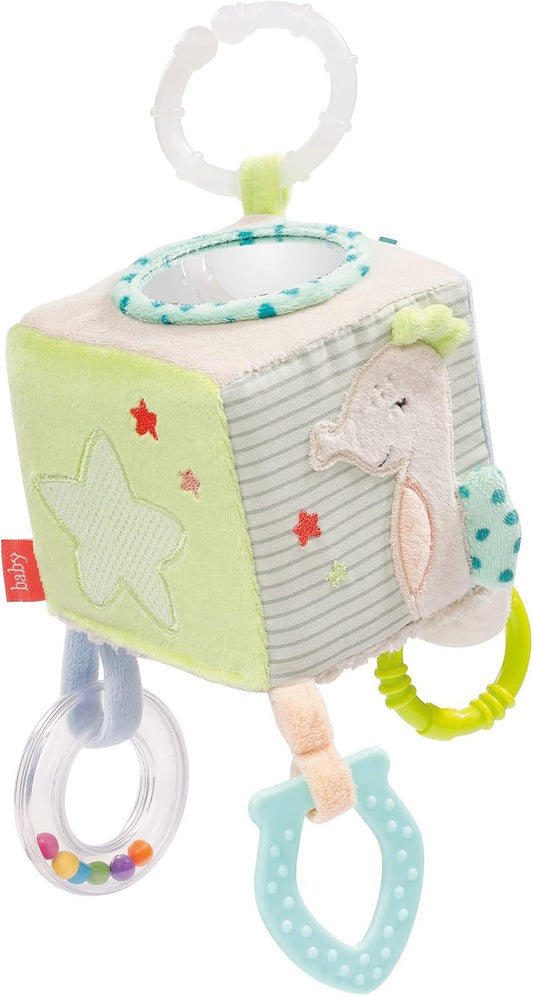 FEHN pluszowa zawieszka do wózka łóżeczka fotelika 10x10 cm MORSKIE SNY – nowy – zdjęcie 1