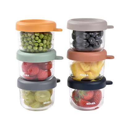 Béaba Sunrise contenitori in vetro per alimenti 150 ml