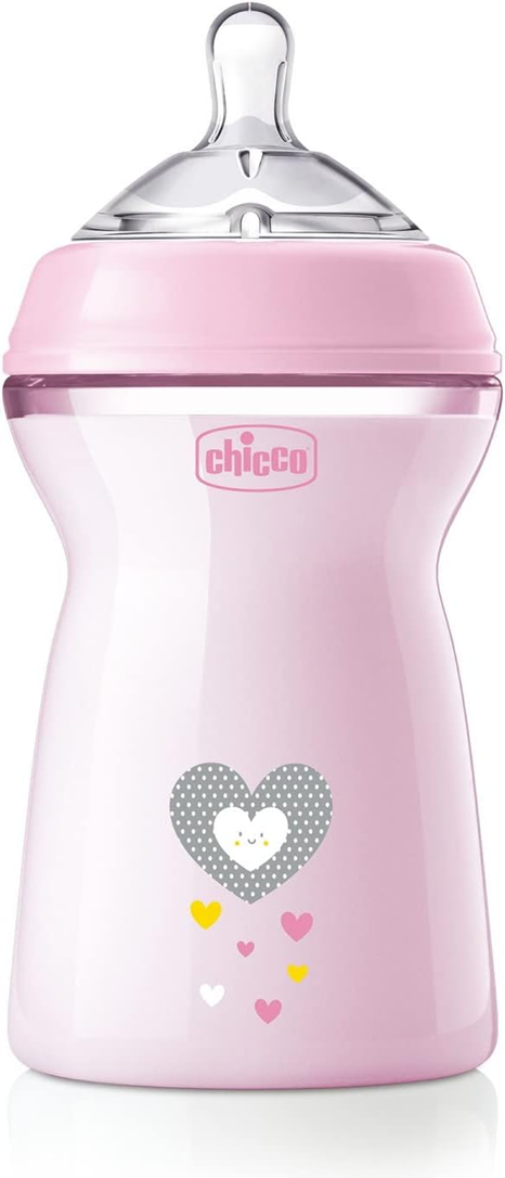 CHICCO NaturalFeeling biberon 330 ml 6 m+ flux rapid