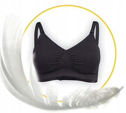 MEDELA biustonosz do karmienia KOMFORT +wkładki S "N – zdjęcie produktu 5