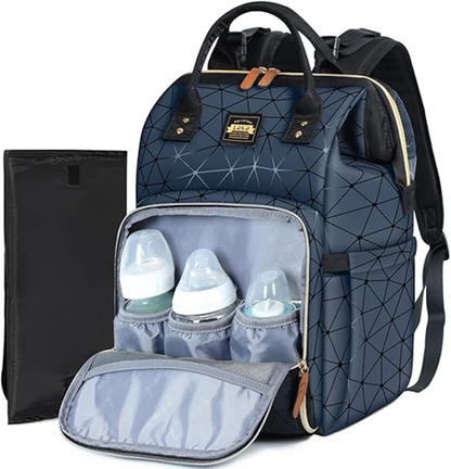 LEKEBABY rugzak voor luiers en accessoires WATERDICHT