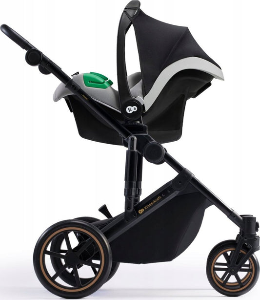 KINDERKRAFT PRIME2 PRO 3-in-1 multifunction stroller up to 22kg + MINK PRO car seat