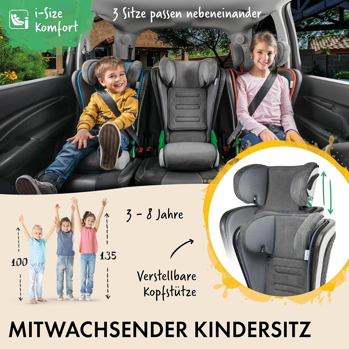 WALSER Noemi autostoeltje 3-8 jaar