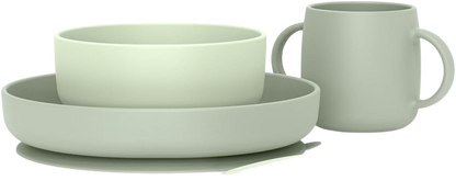 SUAVINEX Selection Silikon-Essgeschirr-Set 3-teilig 4m+