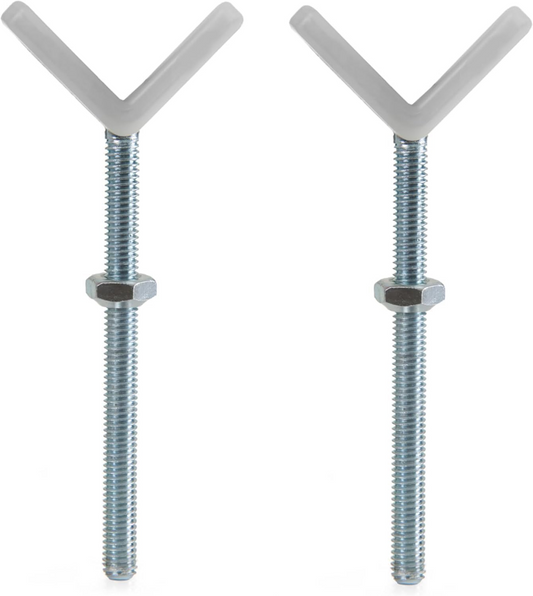 HAUCK Y-Spindle viti di fissaggio per cancelletti di sicurezza per corrimano 2 pezzi
