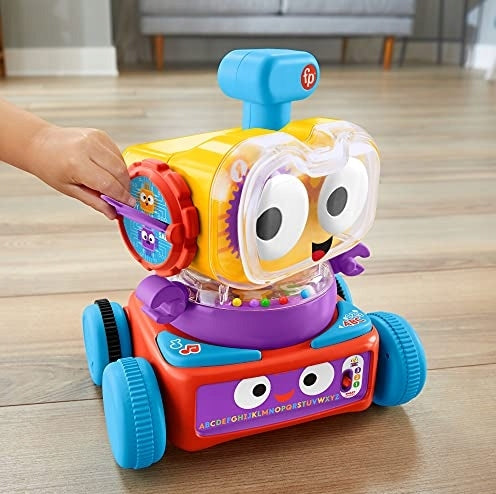 FISHER-PRICE interaktiver Roboter LINUS deutsche Sprache