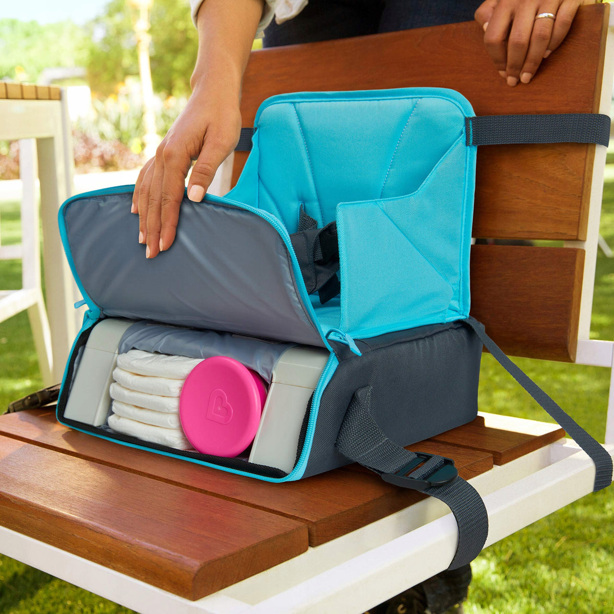 Munchkin Travel Booster rialzo da viaggio 12–36 mesi — immagine 2