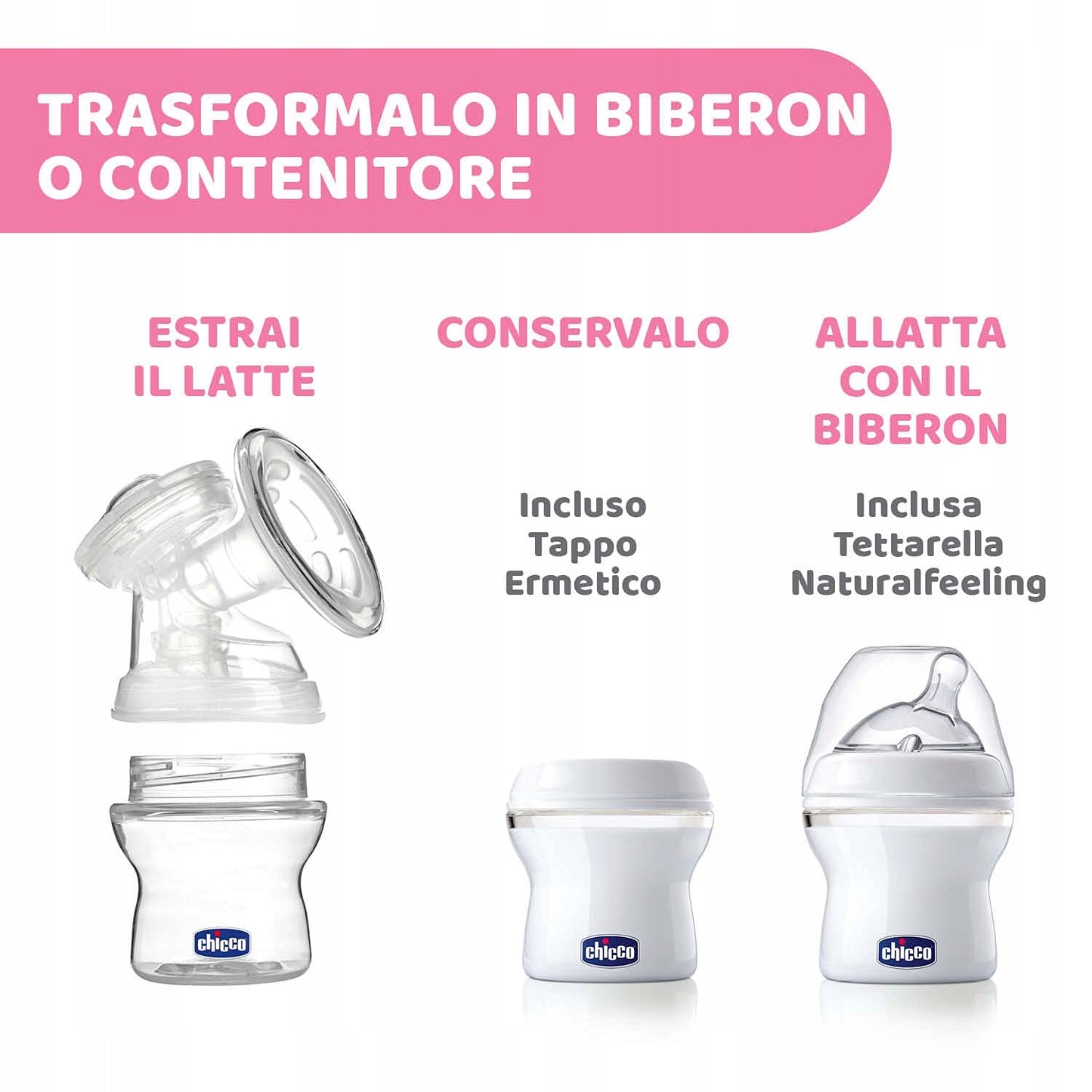 CHICCO NaturallyMe Elektrická odsávačka mlieka