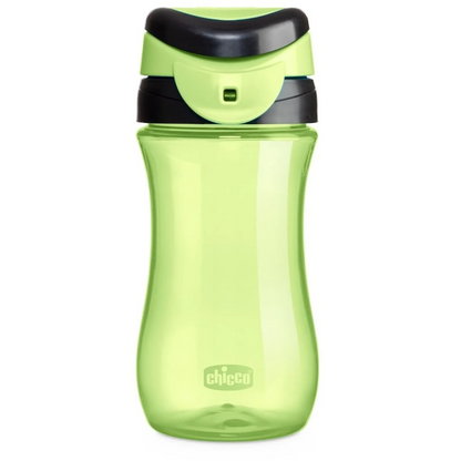 CHICCO Kids Cup Trinkflasche Becher mit hartem Mundstück 350 ml 2 Jahre+ schneller Durchfluss