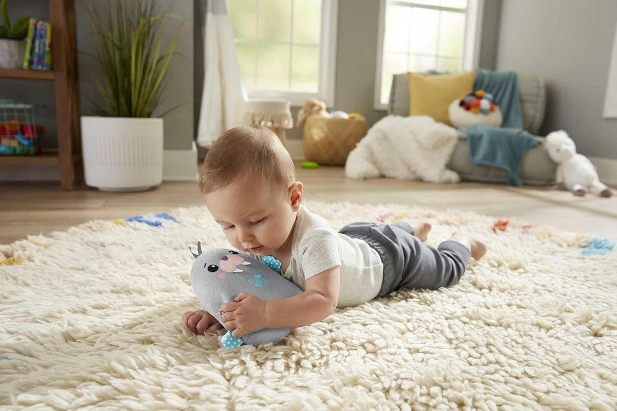 FISHER-PRICE Chill Vibes peluche con melodie e vibrazioni TRICHECO 17 cm