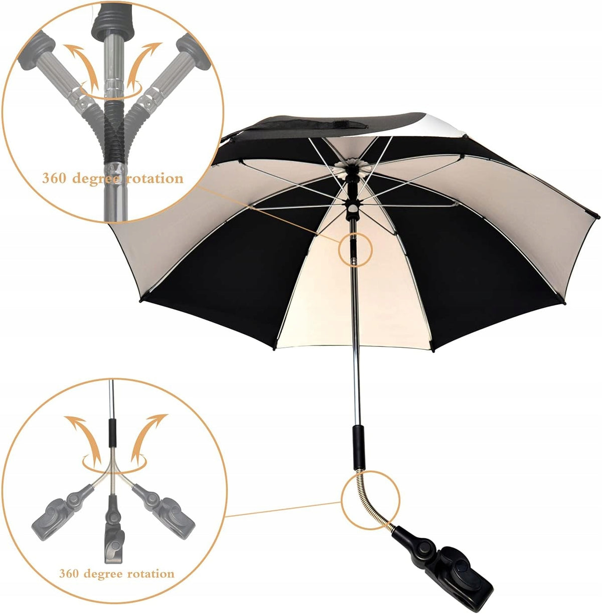 ZJ RIGHT parasol ochronny do wózka