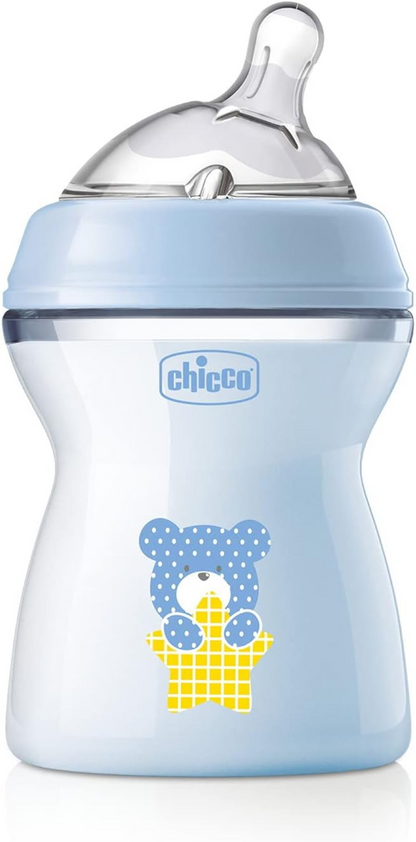 CHICCO NaturalFeeling biberon 250 ml 3 m+ débit moyen