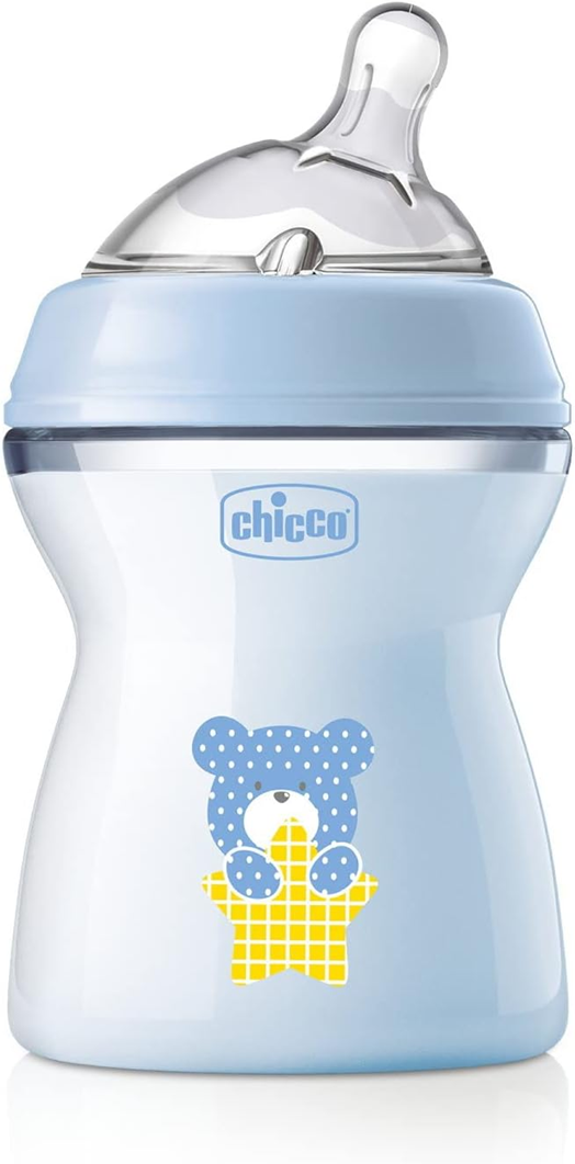 CHICCO NaturalFeeling butelka 250 ml 3 m+ średni przepływ