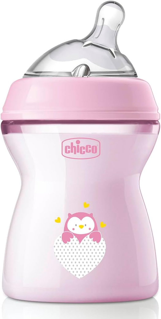 CHICCO NaturalFeeling láhev 250 ml 2 m+ střední průtok