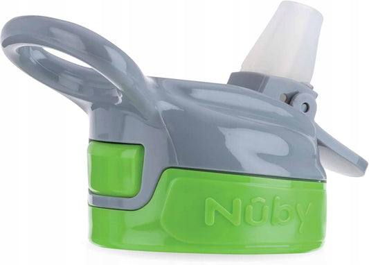 NUBY Flip-it Cup tritanowy kubek niekapek ze słomką i ustnikiem 3 l+ 360 ml