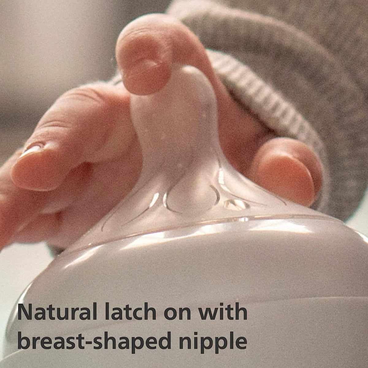 PHILIPS AVENT Natural RESPONSE smoczki 6m+ x2, naturalne ssanie i antykolkowy smoczek dla niemowląt