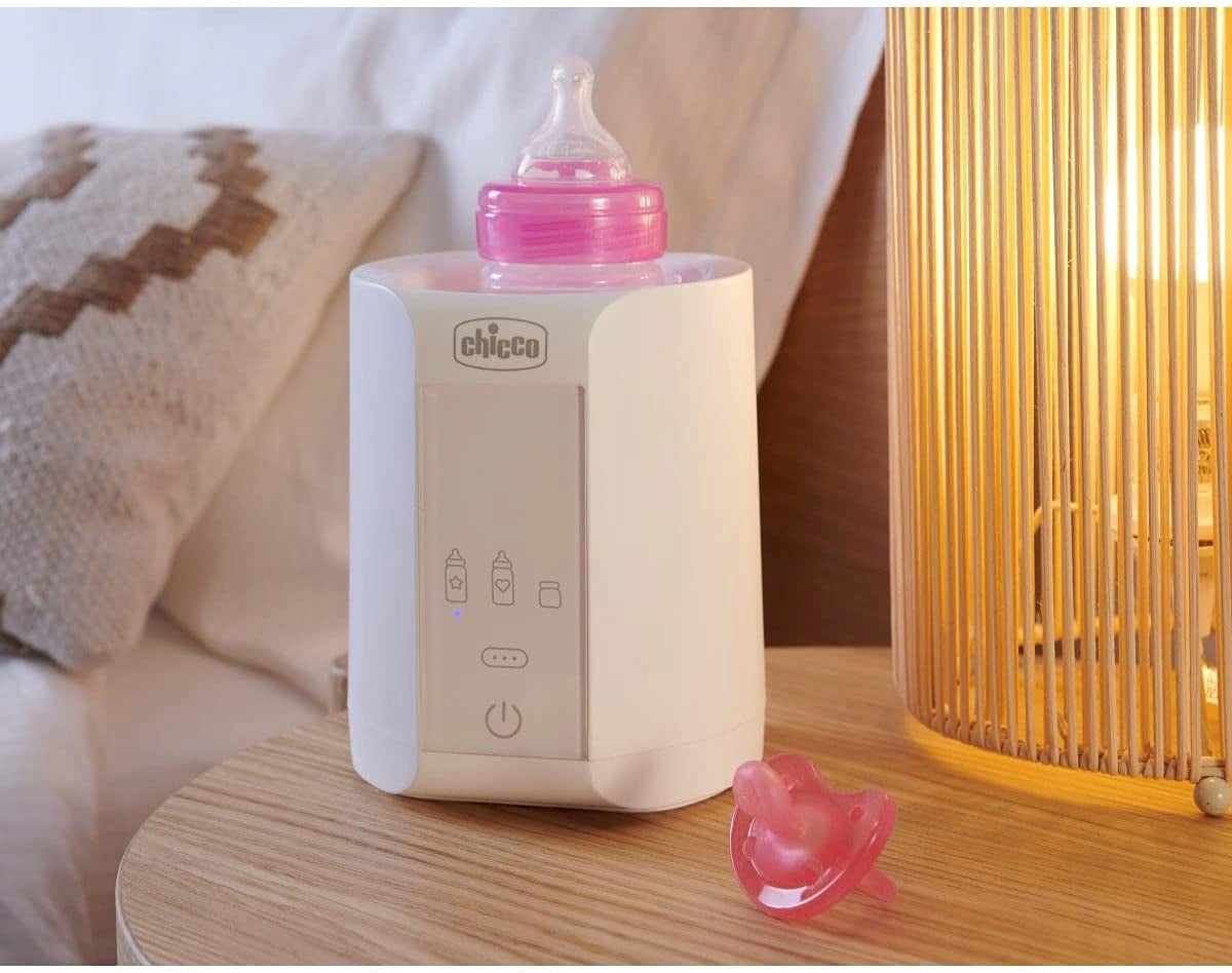 CHICCO Home PODGRZEWACZ DO BUTELEK I SŁOICZKÓW biały, cyfrowy podgrzewacz do mleka i słoiczków