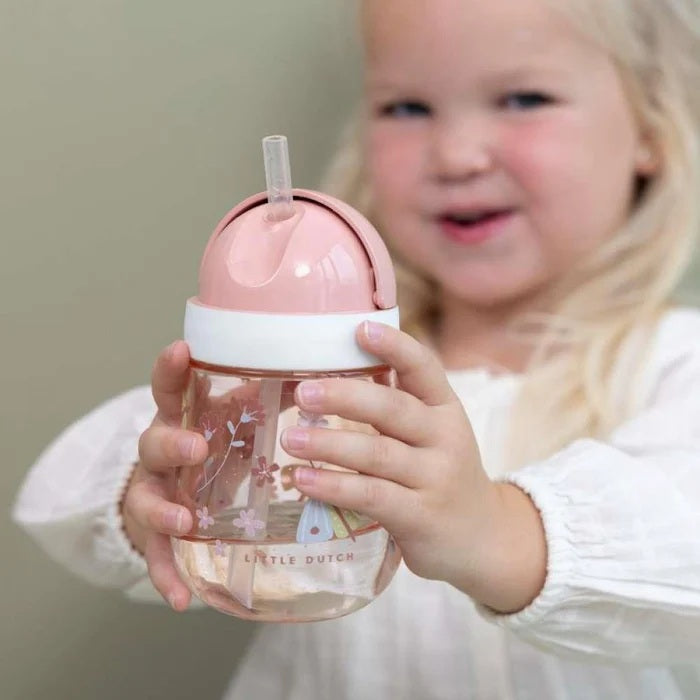 MEPAL Straw Cup kubek niekapek ze słomką 9 m+ 300 ml ŁĄKA – zdjęcie produktu 3