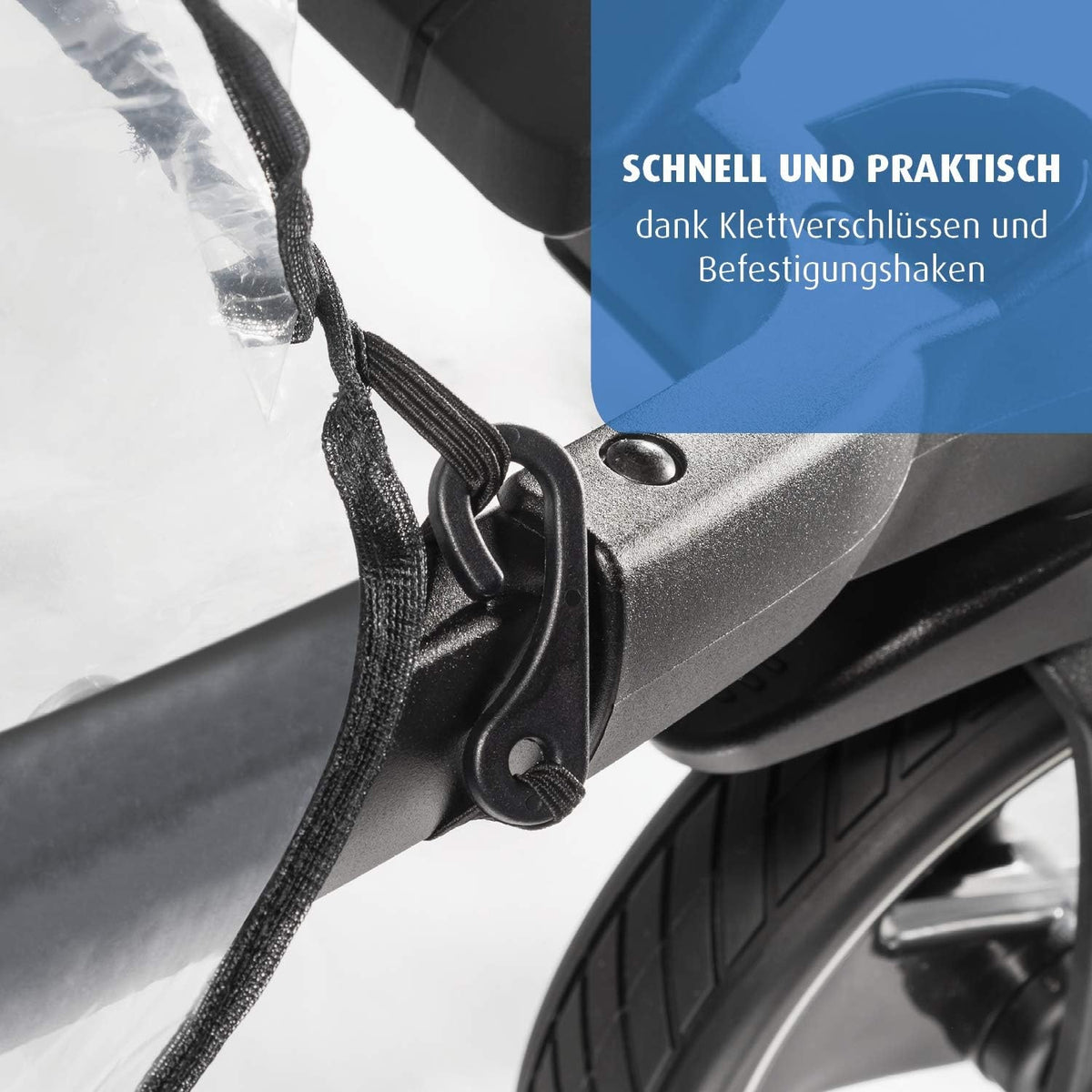 REER funda impermeable para cochecitos gemelares O