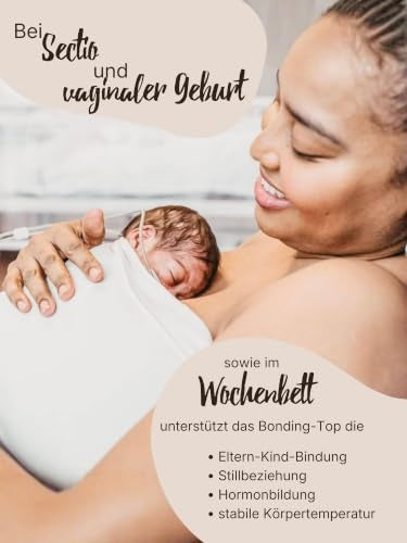 HOPPEDIZ Baby Bonding Top per il marsupio antracite M