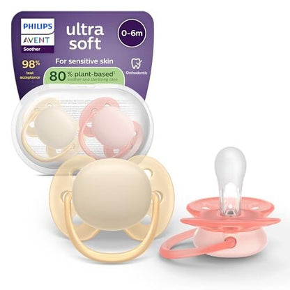 Philips Avent Ultra Soft tettarelle 0-6m x2