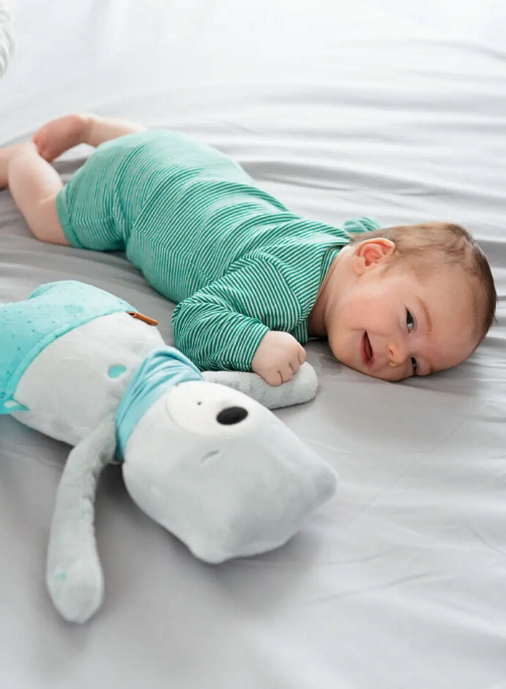 MyHummy szumiś przytulanka czujnik płaczu MIŚ LUCAS 24 cm – zdjęcie produktu 3
