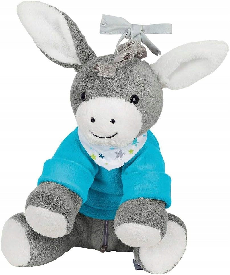 STERNTALER Âne Erik PELUCHE boîte à musique avec haut-parleur Bluetooth 20 cm