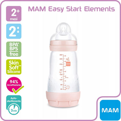 MAM Easy Start antikólika cumisüveg 260 ml 2 hónap+