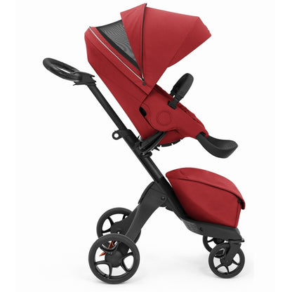 STOKKE Xplory X wózek spacerowy PREMIUM UPF50+ do22kg akcesoria – RUBY RED – zdjęcie 4