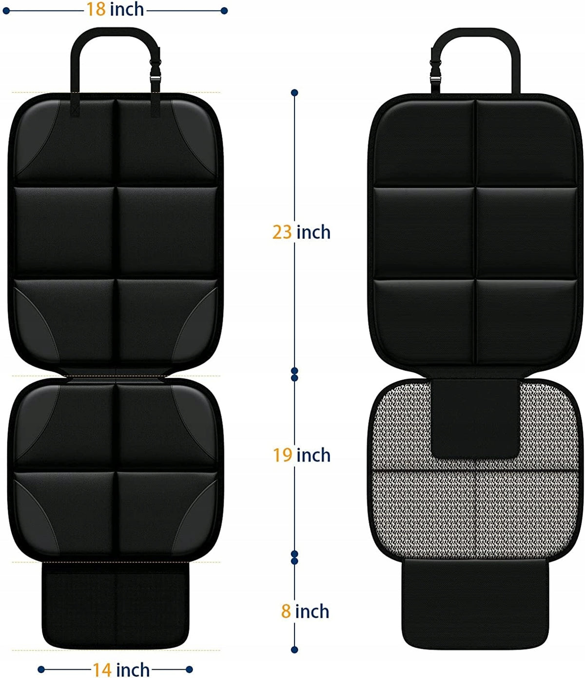 MHO+ALL maty pod foteliki samochodowe KIESZENIE – zdjęcie produktu 6