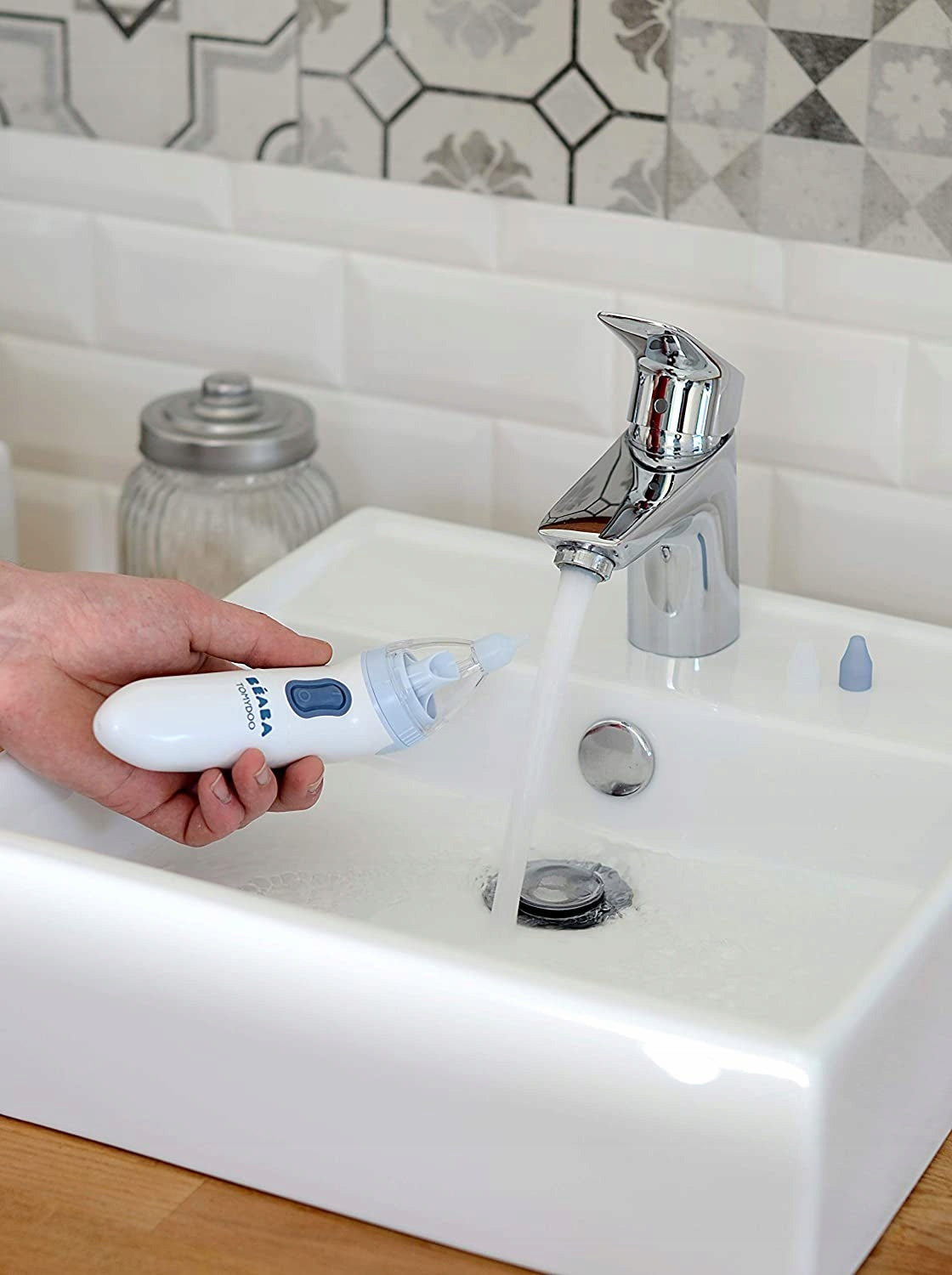 BEABA Tomydoo ELEKTRYCZNY ASPIRATOR do nosa "O – zdjęcie produktu 4