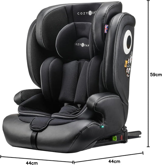 COZYnSAFE Hudson i-Size seggiolino auto gr.1,2 e 3 76-150cm