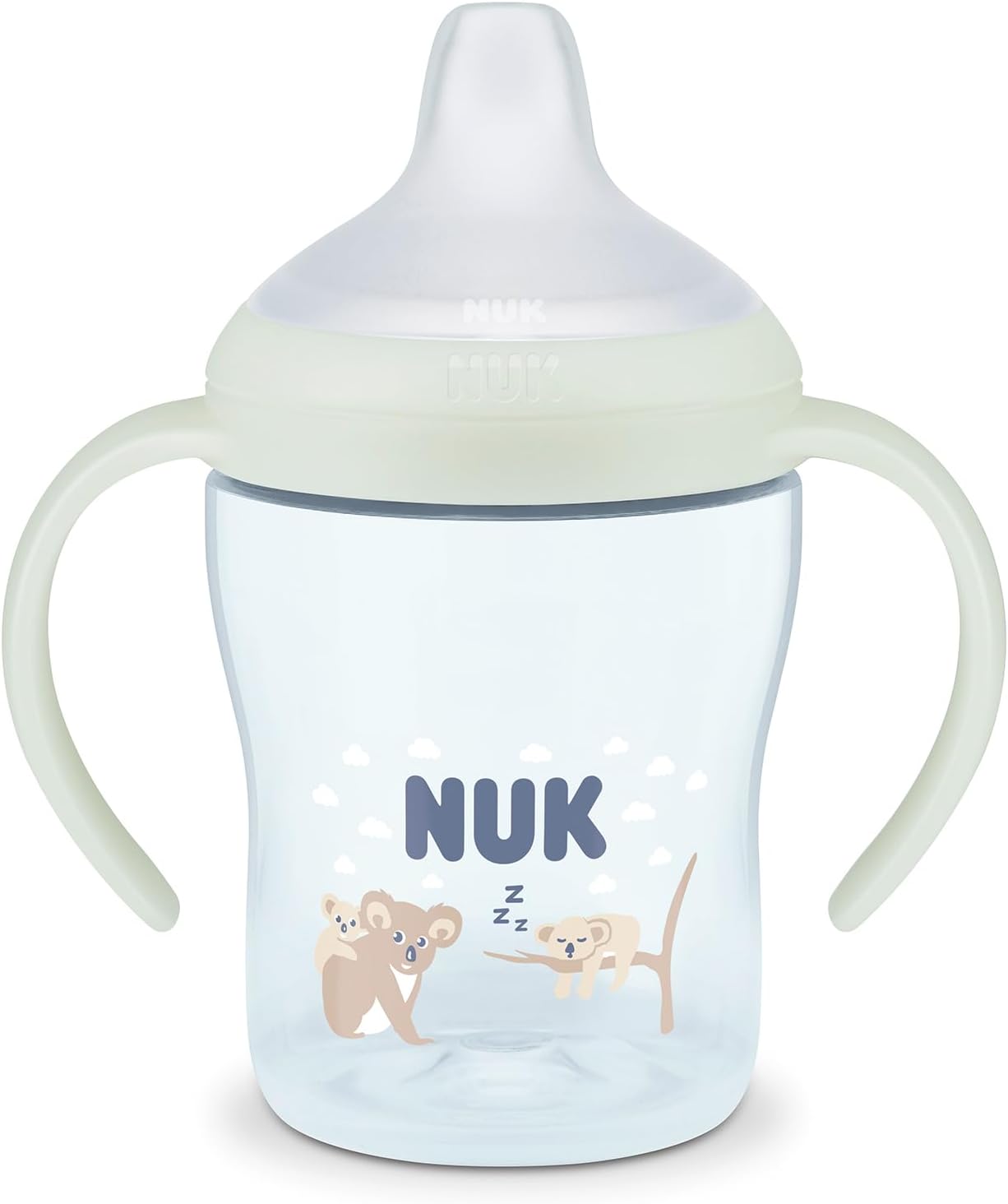 NUK Perfect Match auslaufsicherer Becher 150 ml 6m+ LEUCHTET IM DUNKELN – Produktbild 3