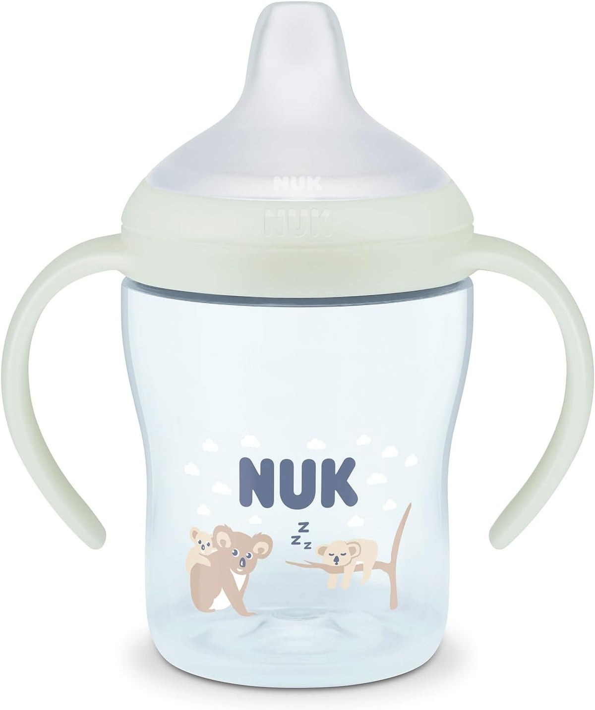 NUK Perfect Match kubek niekapek 150ml 6m+ ŚWIECI W CIEMNOŚCI