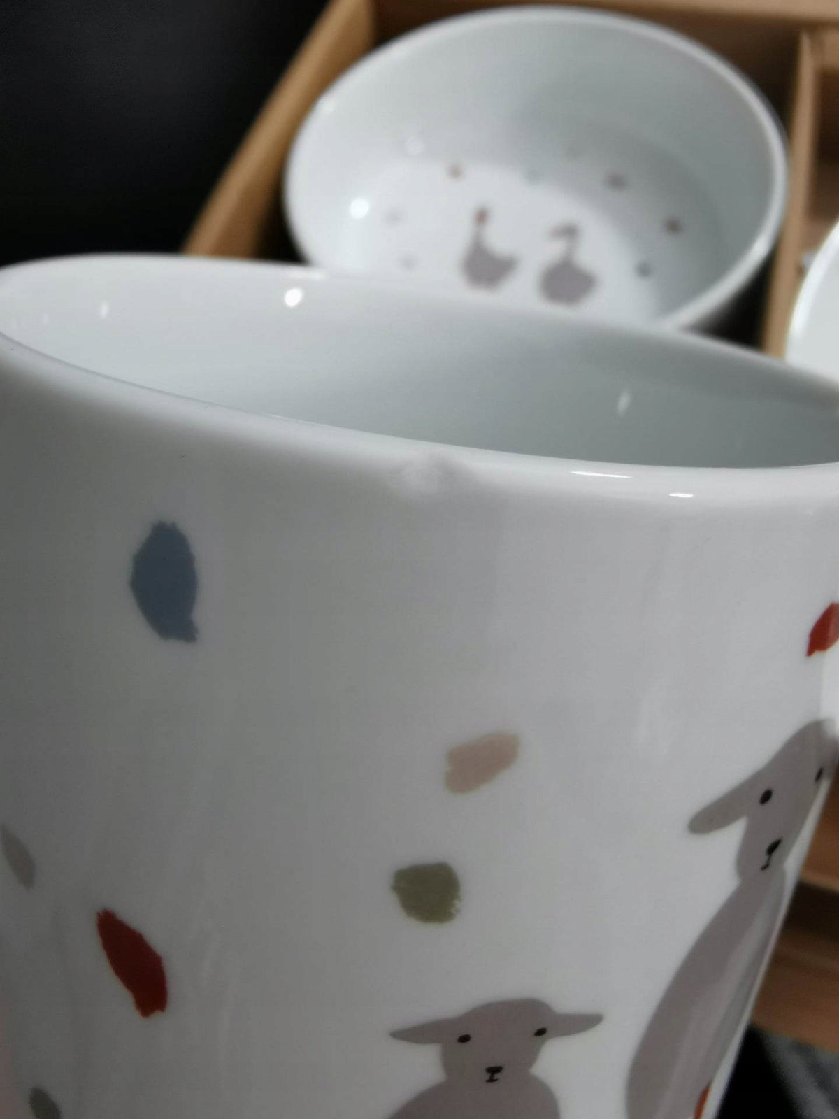 LASSIG Tiny Farmer porseleinen servies