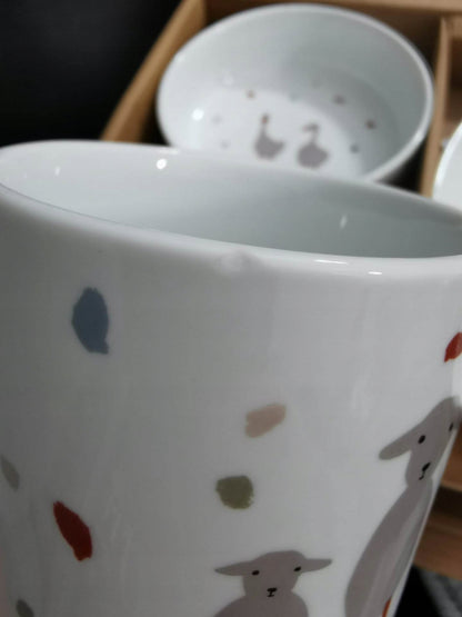 LASSIG Tiny Farmer porseleinen servies