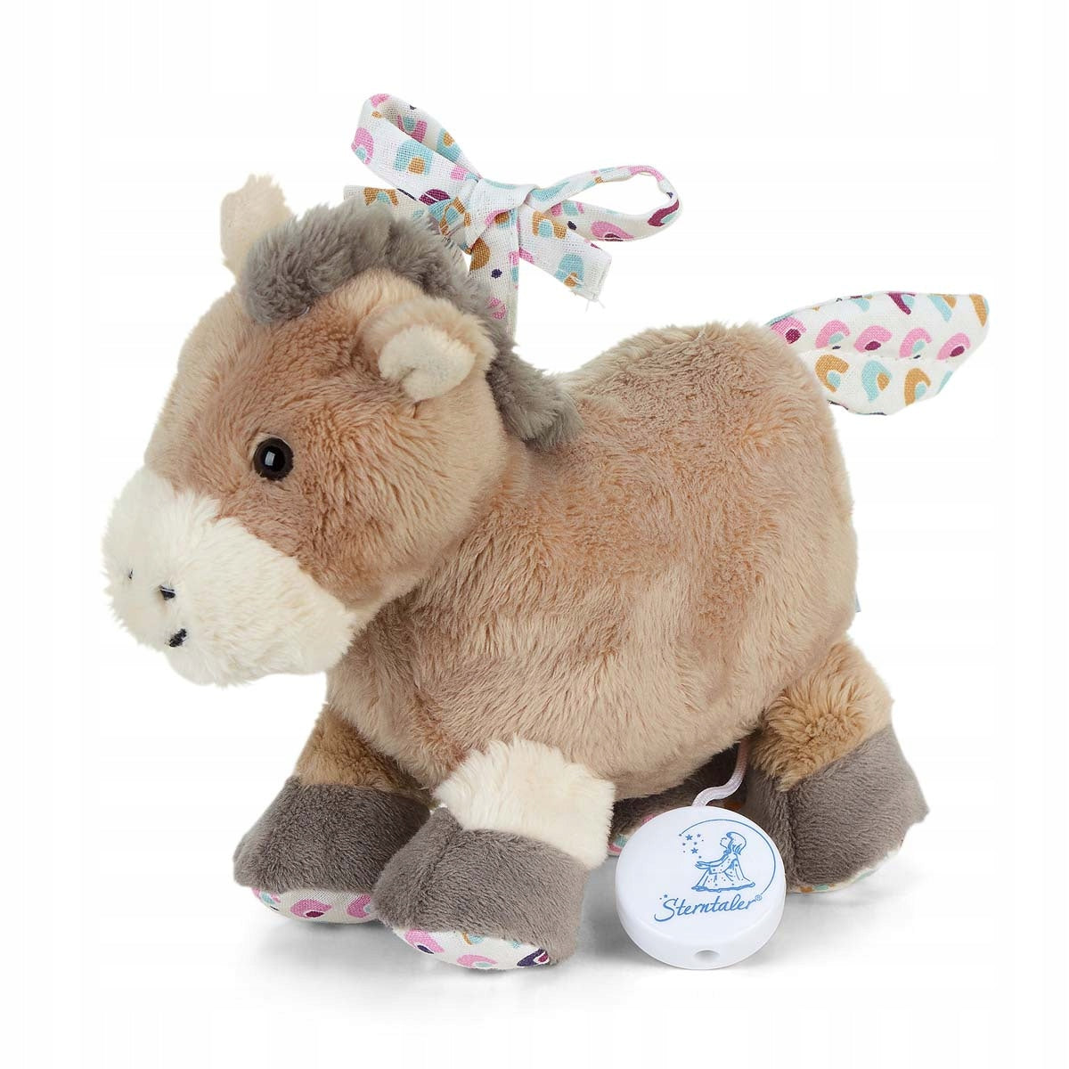STERNTALER Poney Pauline cheval en peluche avec boîte à musique taille S