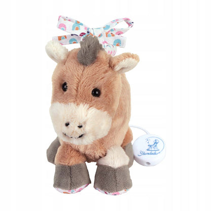 STERNTALER Poney Pauline cheval en peluche avec boîte à musique taille S