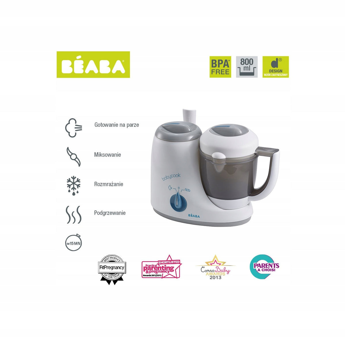 BEABA Babycook Original 4 az 1-ben multifunkciós robotgép