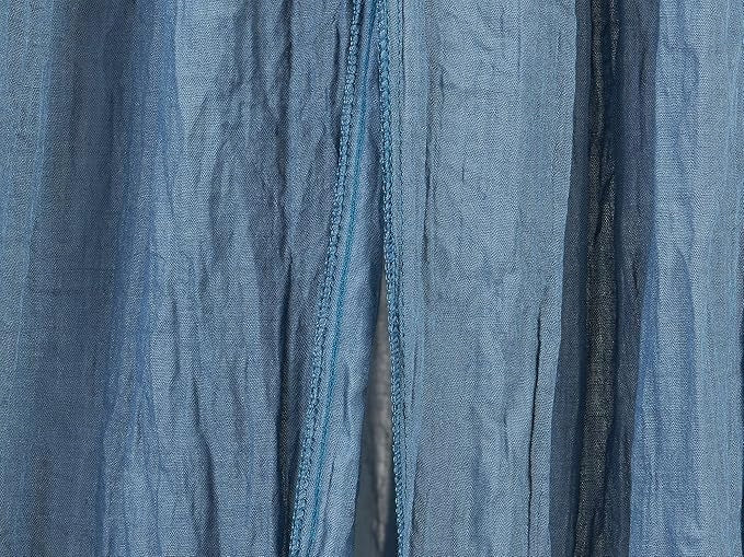 JOLLEIN baldachim na stelaż 245cm VINTAGE niebieski materiał na łóżeczko, styl vintage, bez stelaża