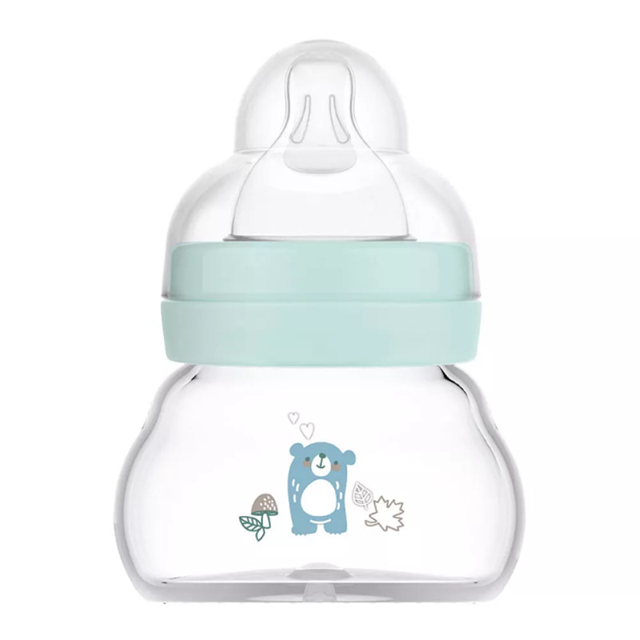 MAM Feel Good bouteille en verre 90 ml 0 m+ tétine 1