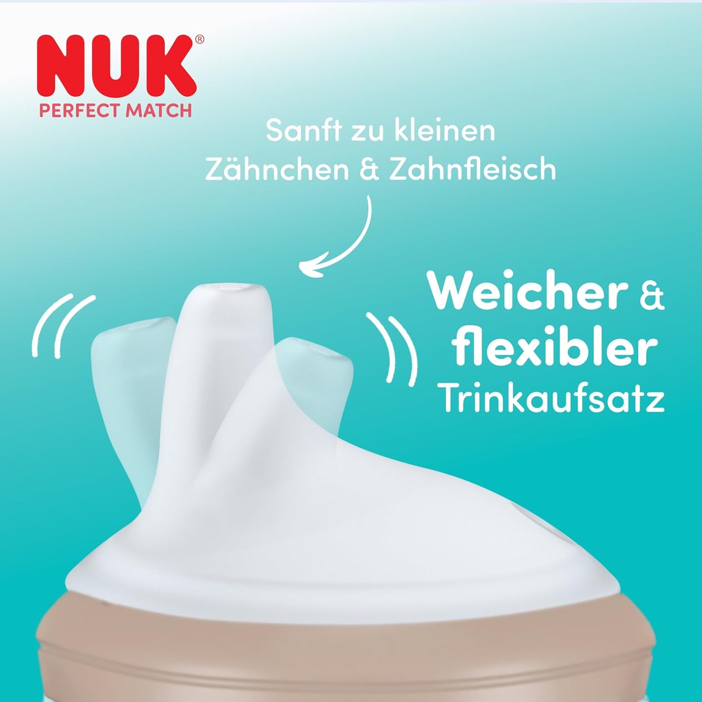 NUK Perfect Match Learner kubek treningowy 150 ml 6m+ – zdjęcie produktu 3