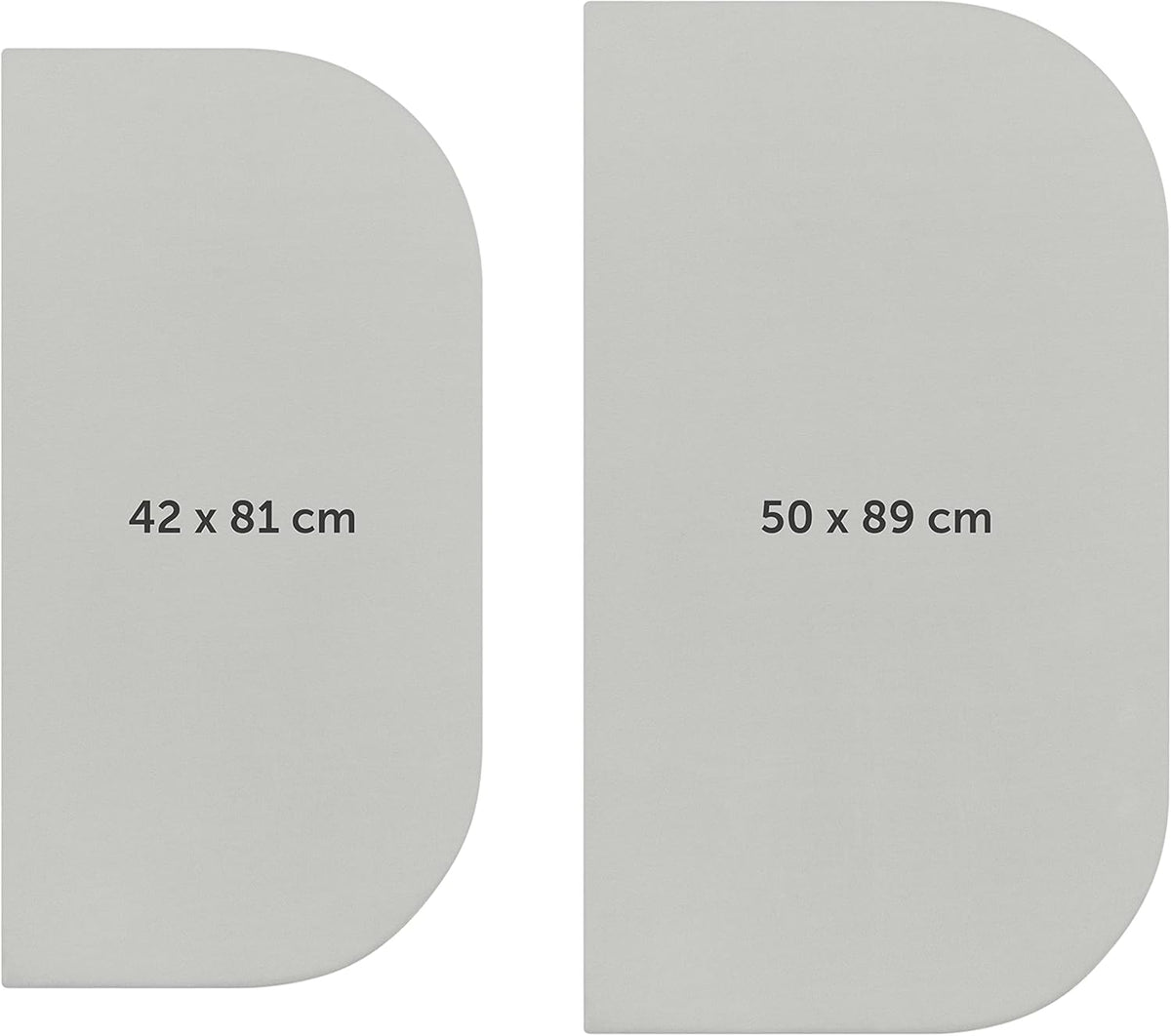 LALENI cearșaf cu elastic pentru pătuț MAXI 50x89