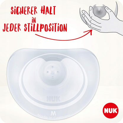 NUK protectores para pezones de lactancia 20mm talla M x2