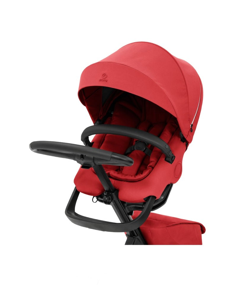 STOKKE Xplory X wózek spacerowy PREMIUM UPF50+ do22kg akcesoria – RUBY RED – zdjęcie 3