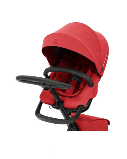 STOKKE Xplory X wózek spacerowy PREMIUM UPF50+ do22kg akcesoria – RUBY RED – zdjęcie 3