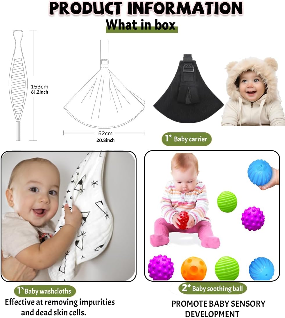 Verstellbare Babytrage 3–36 Mon. schwarz