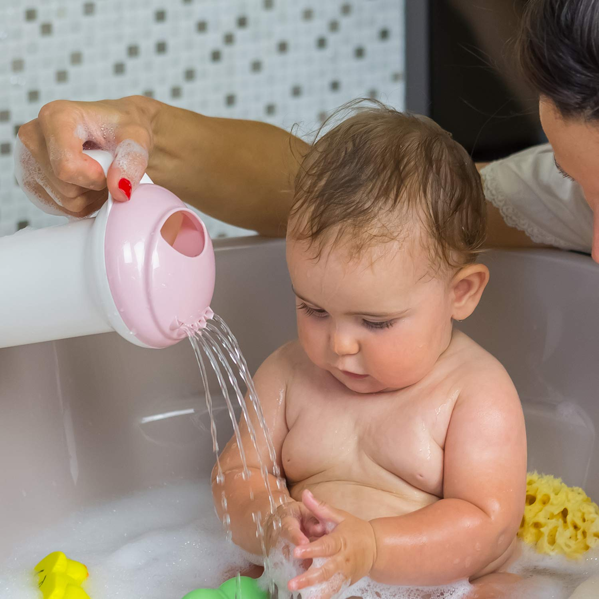 OKBABY Splash pojemnik do spłukiwania włosów dziecka 500 ml – zdjęcie produktu 6