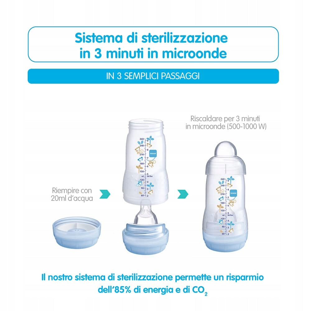 MAM Easy Start butelka antykolkowa 260ml 2m+ – zdjęcie produktu 4